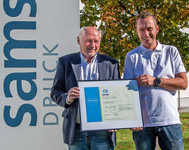 Samson Druck erhält Cradle-to-Cradle-Zertifikat