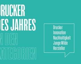 Die Abstimmung läuft: Wer wird Drucker des Jahres?