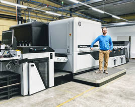 Sendmoments GmbH produziert auf HP Indigo 100K