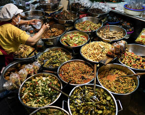 Festival für Vegetarier in Bangkok