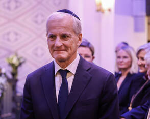 Norwegens Ministerpräsident feiert 100 Jahre Synagoge in Trondheim