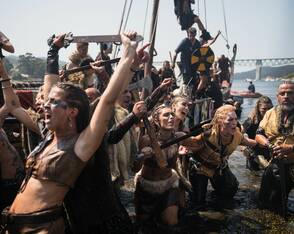 Wikingerfest "Romería Vikinga" in Galicien