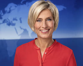Susanne Stichler und Michail Paweletz moderieren nachmittags die ARD-Tagesschau